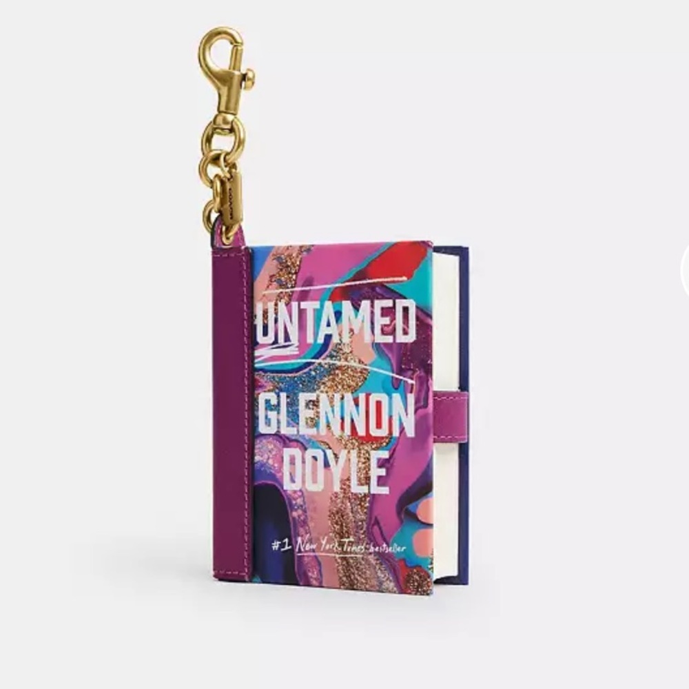 Coach Book Charm
